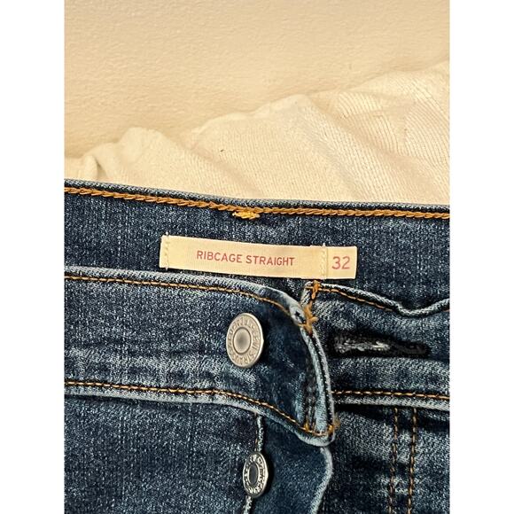 Levi's Ribcage Straight Leg Button Fly Jeans, Men's 32x32 - Picture 4 of 6